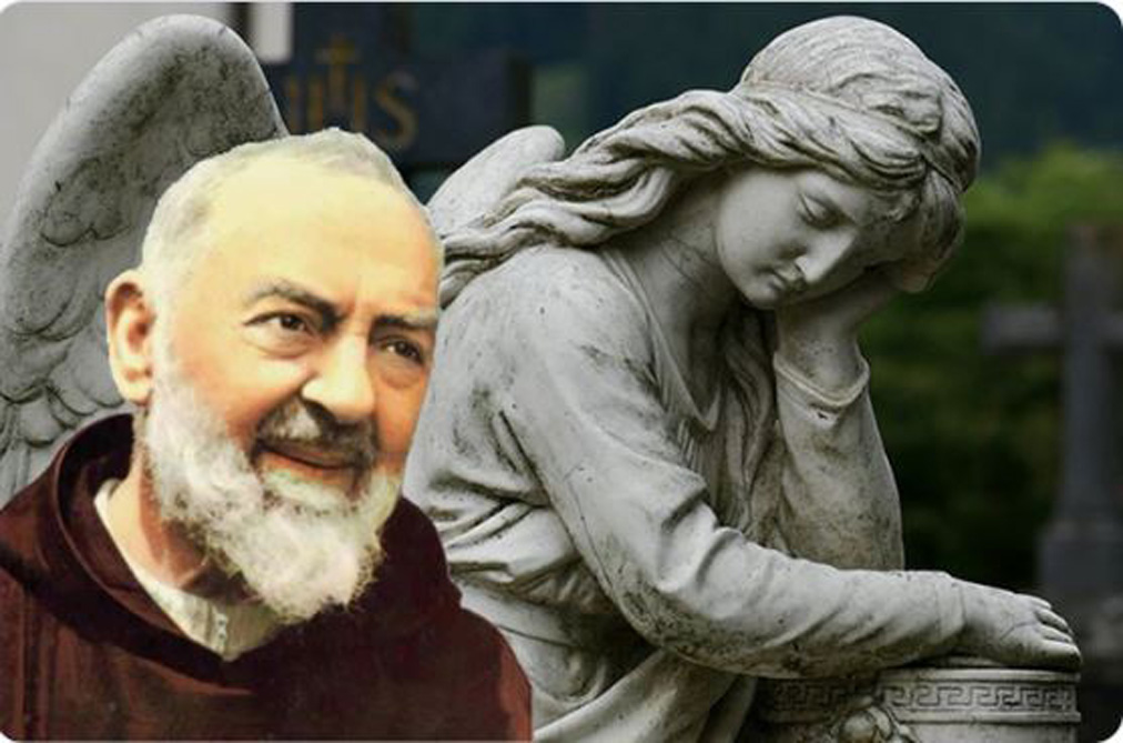 Preghiera all'angelo custode di Padre Pio 