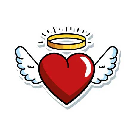 chiedere aiuto agli angeli del cuore