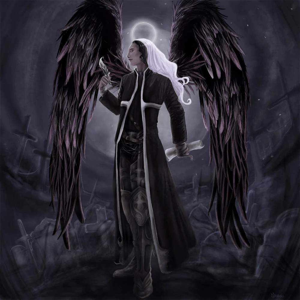 Arcangelo della morte: l'Angelo Azrael.
