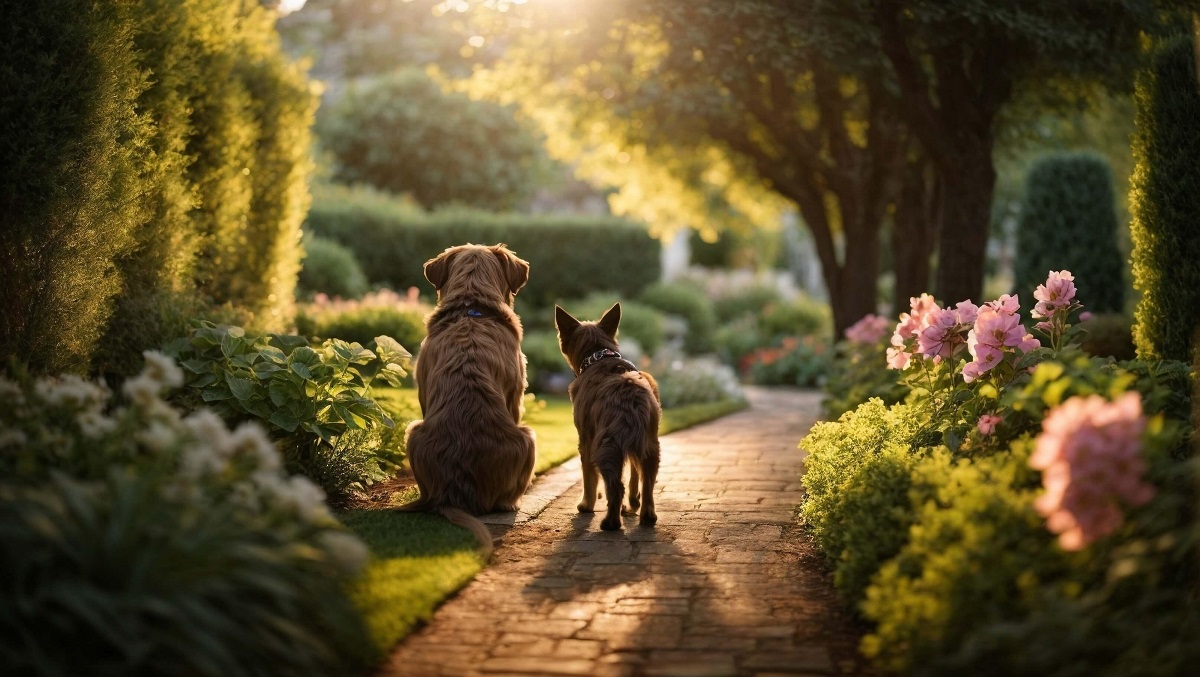 Gli Animali domestici sono guidati dagli Angeli? 2 cagnolini di spalle.