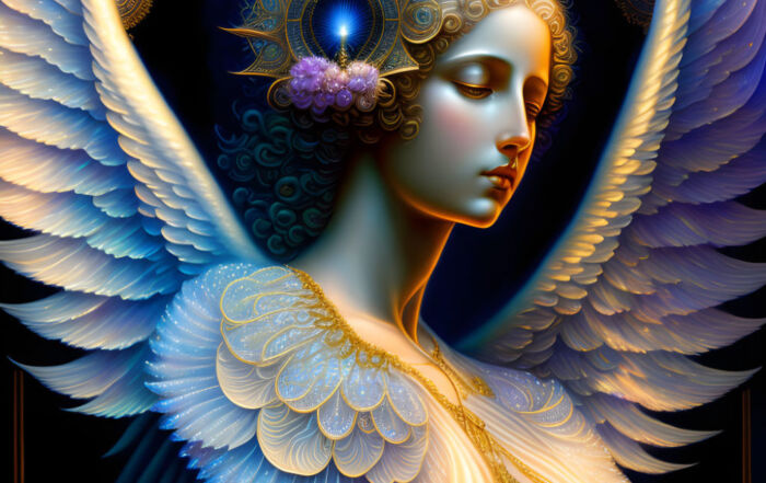 Angeli della Fortuna Economica, figura femminile lightening.