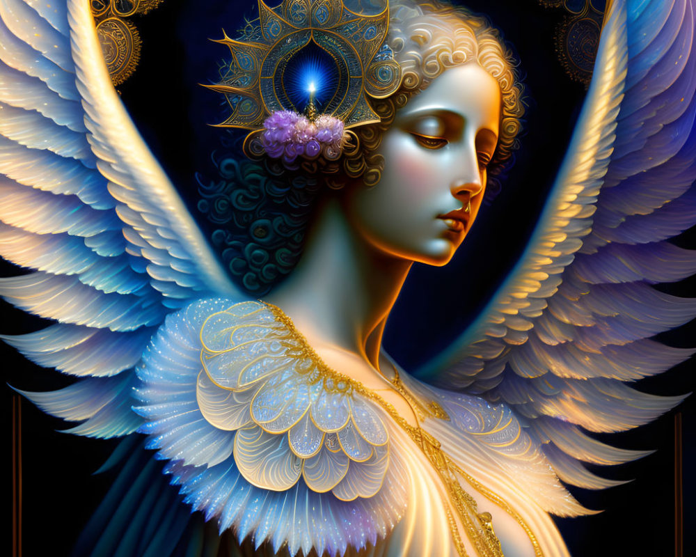 Angeli della Fortuna Economica, figura femminile lightening.