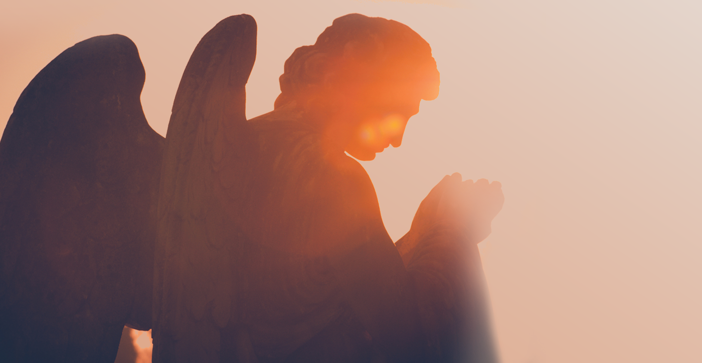 Decisioni economiche giuste con l’aiuto degli Angeli al tramonto.