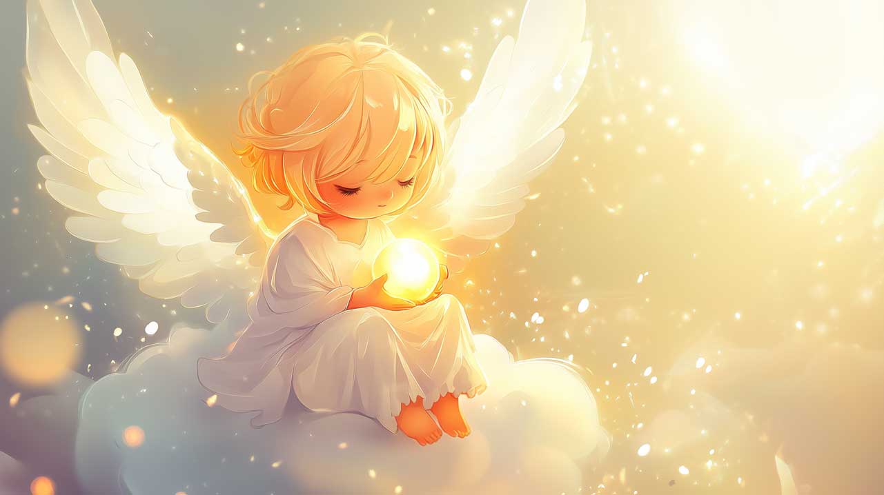 Qualità della vita spirituale migliorarla con Angioletto biondo